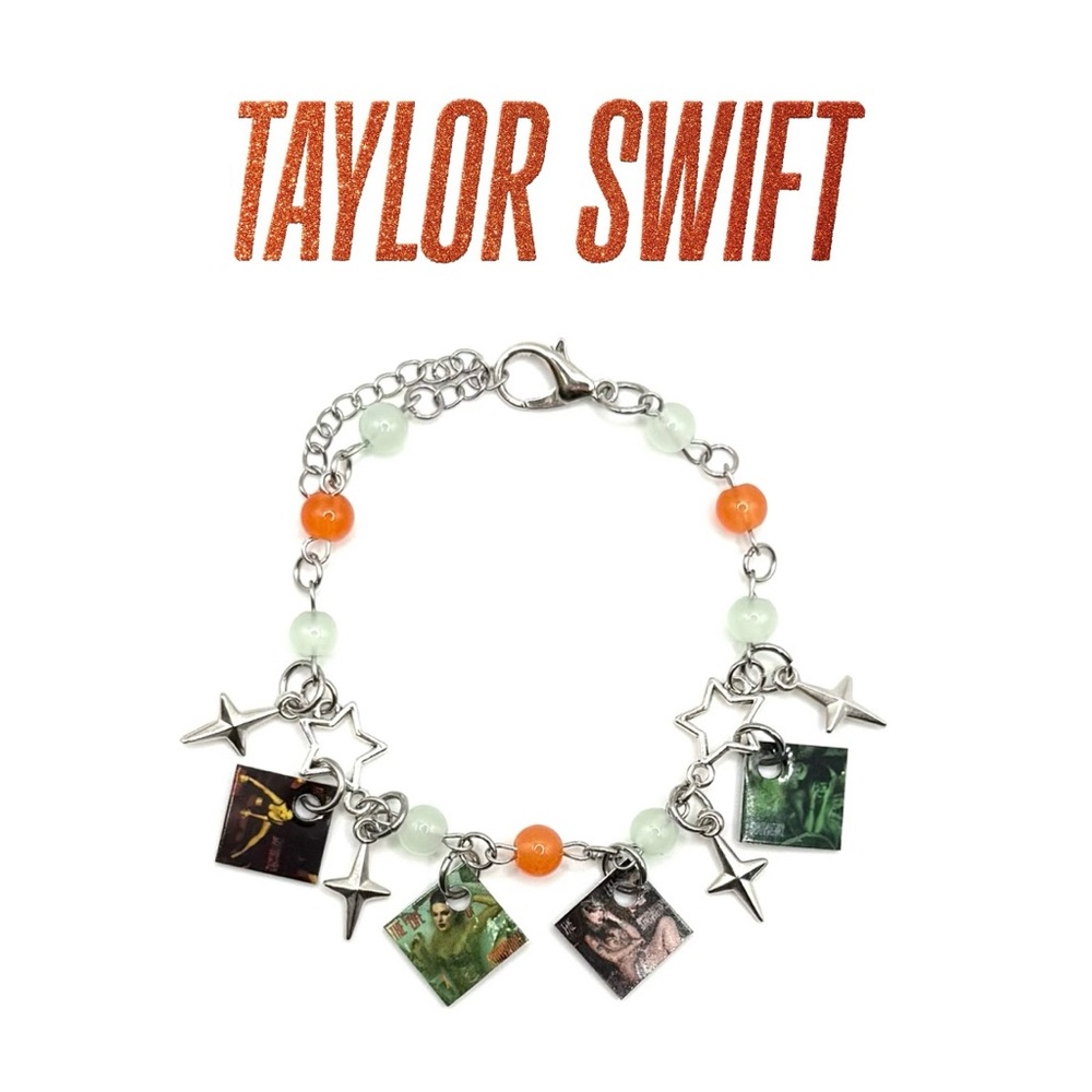 Taylor Swift The Life of a Showgirl Charm Bracelet | Concert Outfit Accessories